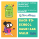 Back to School Backpack Walk hosted by New Alliance Federal Credit Union and WQED Education.